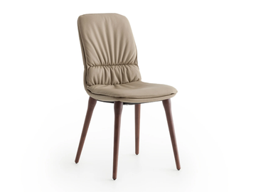 COCO - Upholstered leather chair by Morica Design - view 2